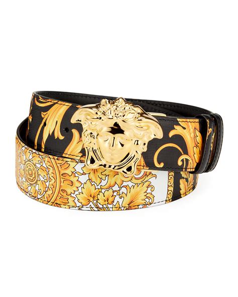 VERSACE Leather Belt 